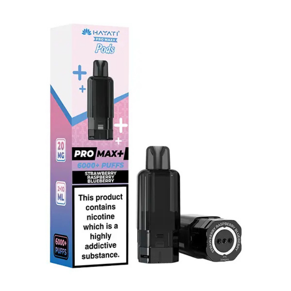 Hayati Pro Max Plus 6000 Prefilled Pod - Strawberry Raspberry Blueberry