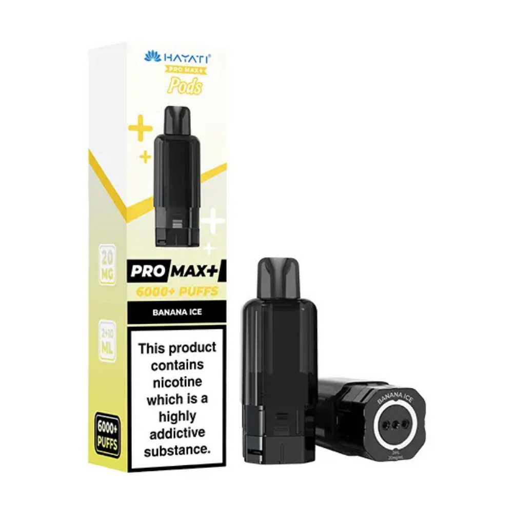 Hayati Pro Max Plus 6000 Prefilled Pod - Banana Ice