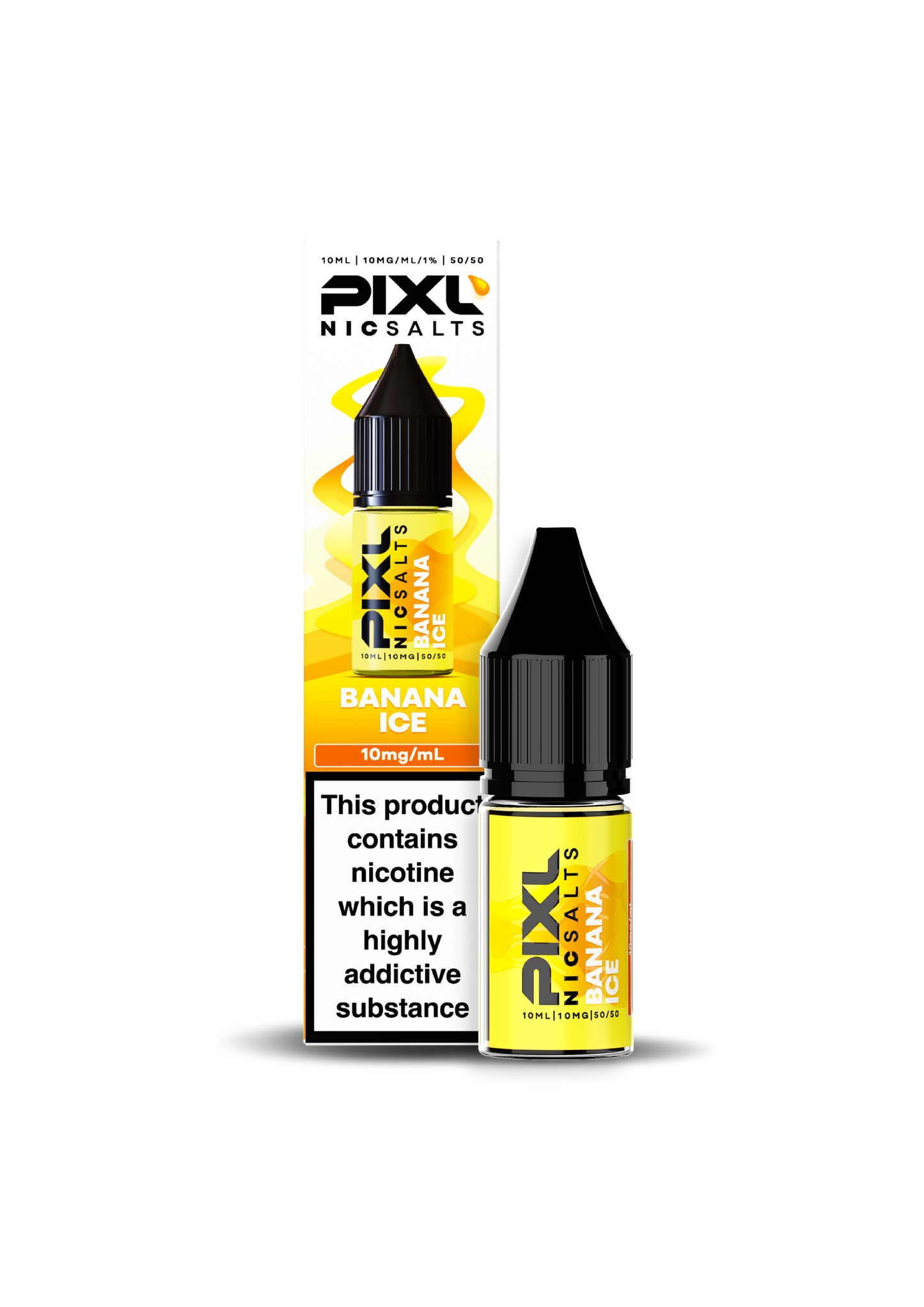Banana Ice E-Liquid by Pixl Nic Salts