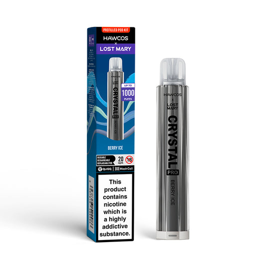 Lost Mary x Hawcos Crystal Pro 1000