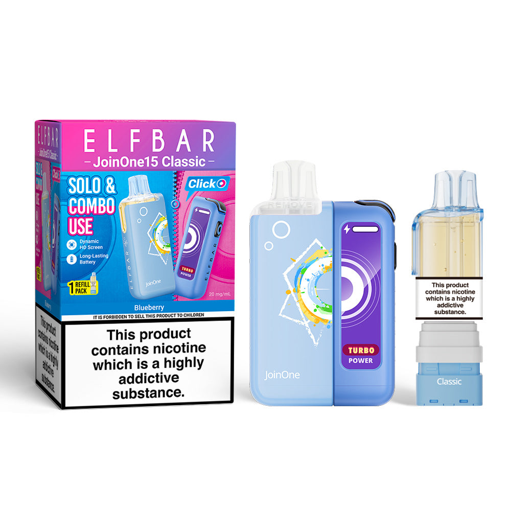 Elfbar Joinone 15 Classic Prefilled Kit - Blueberry