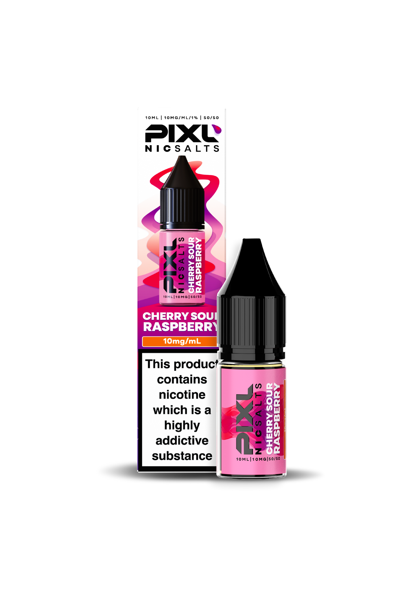 Cherry Sour Raspberry E-Liquid by Pixl Nic Salts