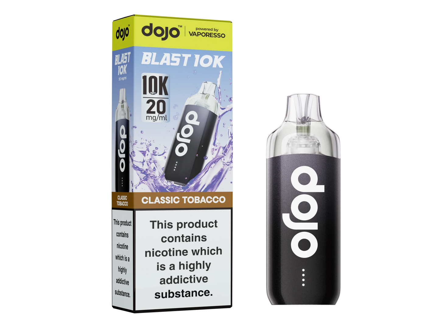 Classic Tobacco - Vaporesso Dojo Blast 10K Prefilled Pod Kit