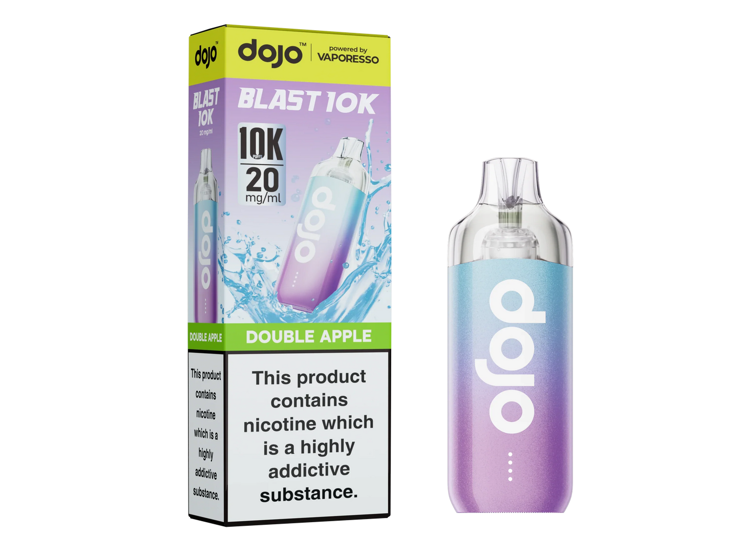 Double Apple - Vaporesso Dojo Blast 10K Prefilled Pod Kit