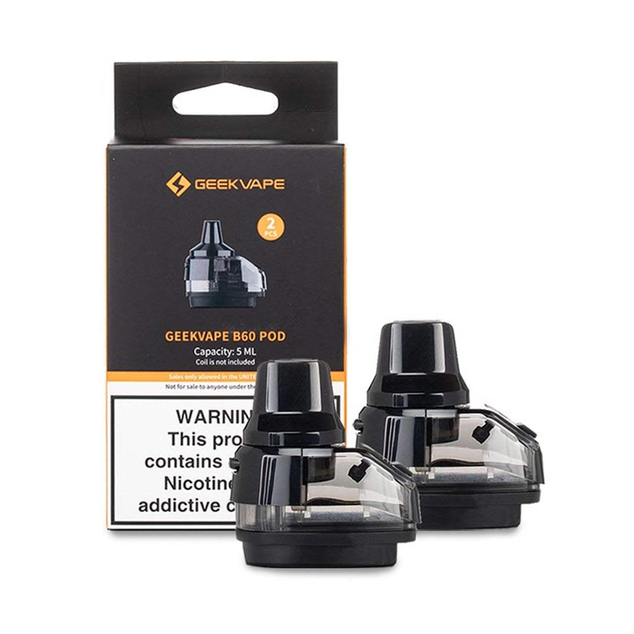 GEEKVAPE B60 2024 (AEGIS BOOST 2 AND 3) REPLACEMENT POD XL Vapeslough GEEKVAPE B60 2024 (AEGIS BOOST 2 AND 3) REPLACEMENT POD XL Vapeslough