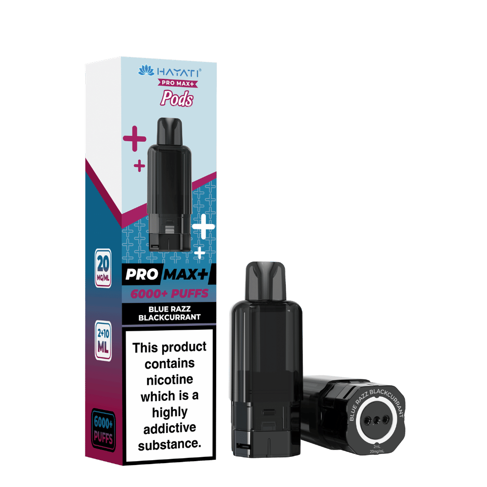 Hayati Pro Max Plus 6000 Prefilled Pod - Blue Razz Blackcurrant