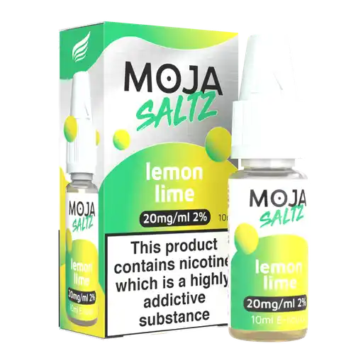 LEMON & LIME - 10ML NIC SALT BY MOJA SALTZ 10MG(1%) | 20MG(2%)