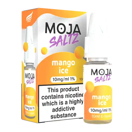 MANGO ICE - 10ML NIC SALT BY MOJA SALTZ 10MG(1%) | 20MG(2%)