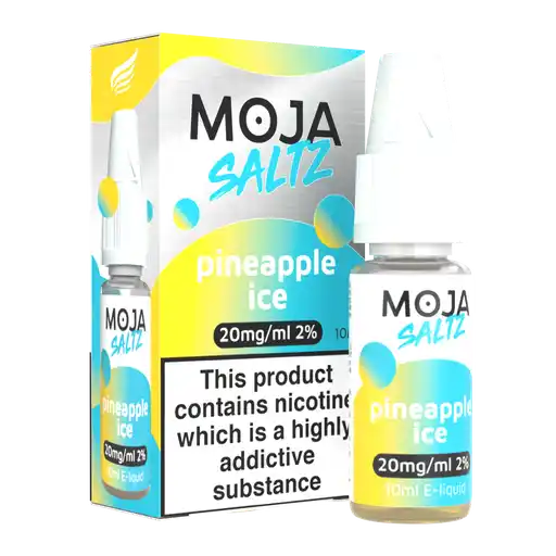 PINEAPPLE ICE - 10ML NIC SALT BY MOJA SALTZ 10MG(1%) | 20MG(2%)