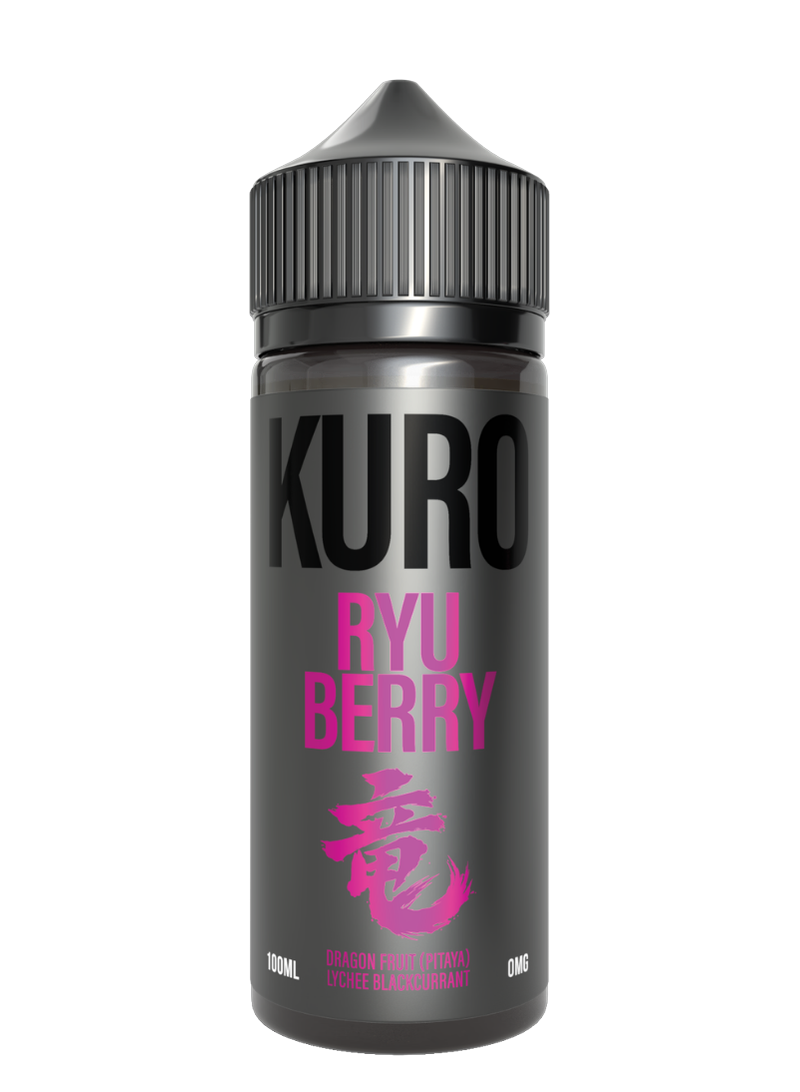 Kuro / RYU BERRY 竜 100ml Shortfill
