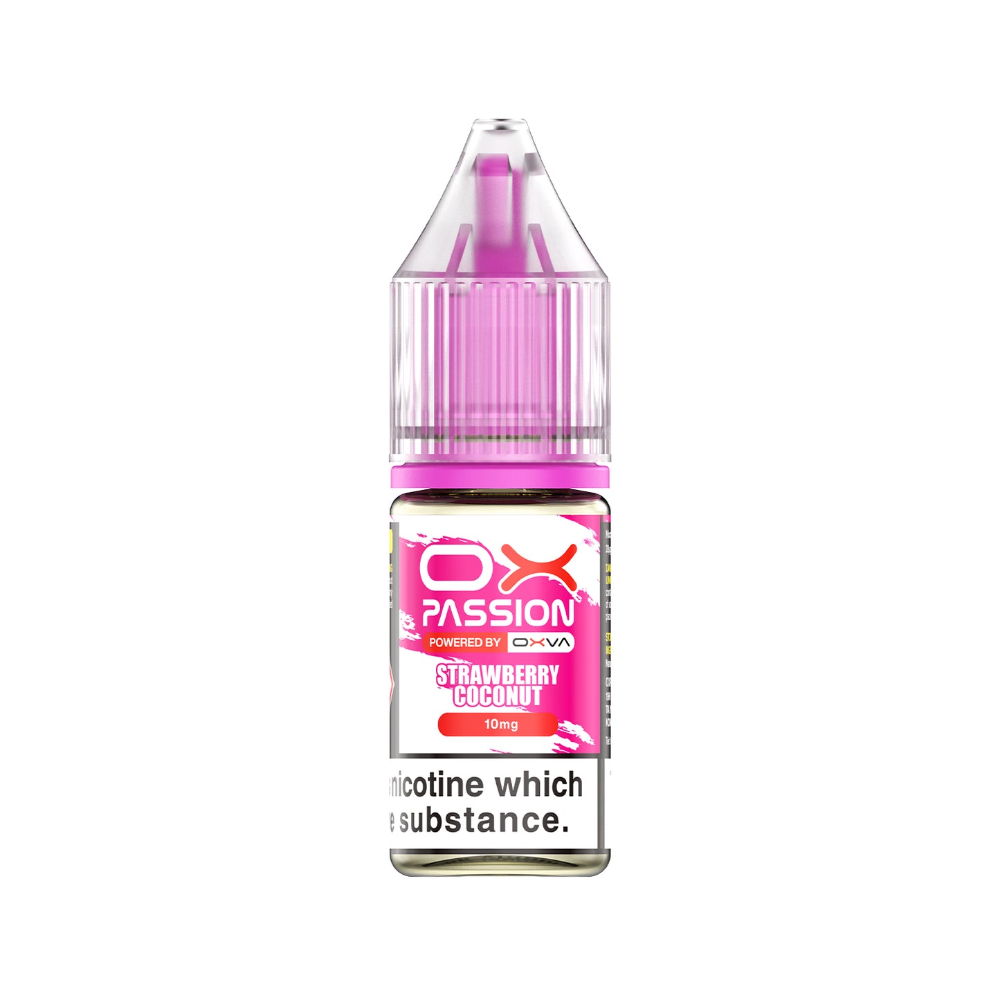 STRAWBERRY COCONUT 10ML NIC SALT BY OXVA OX PASSION 10MG(1%) | 20MG(2%)