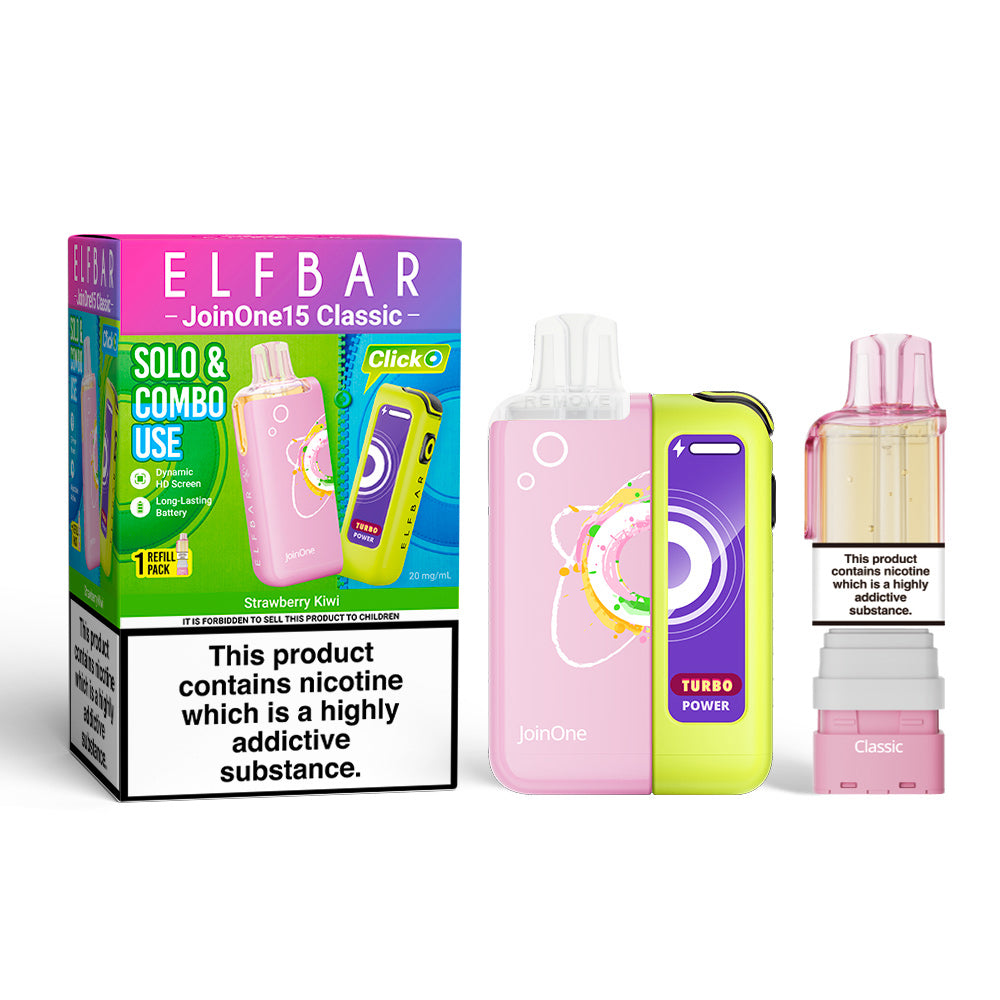 Elfbar Joinone 15 Classic Prefilled Kit - Strawberry Kiwi