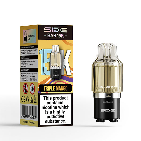 Triple Mango SKE Bar 15K Pre-Filled Pod