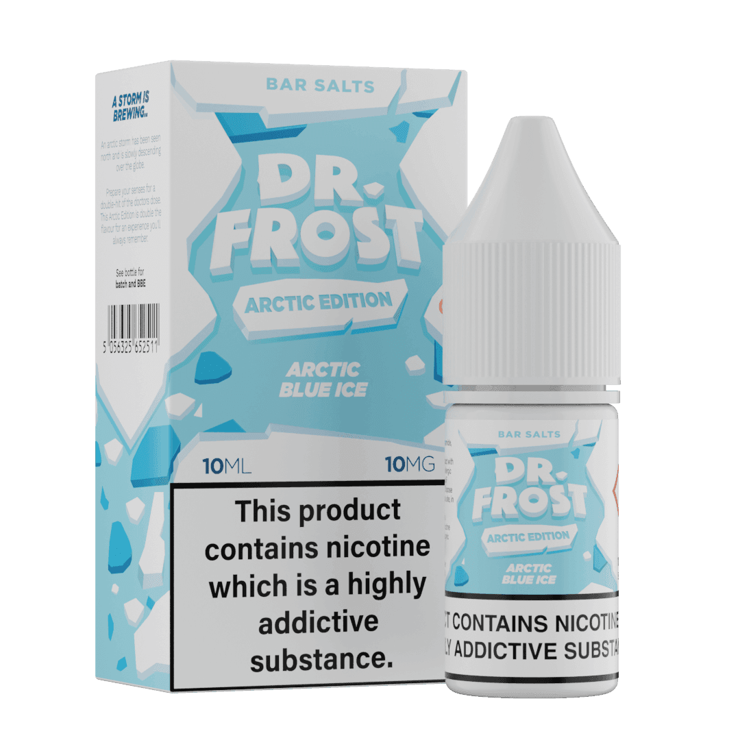 ARCTIC BLUE ICE 10ML NIC SALT BY DR FROST - ARCTIC EDITION - Vapeslough