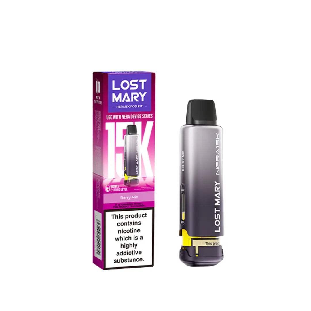 BERRY MIX - LOST MARY NERA 15K REPLACEMENT PREFILLED POD - Vapeslough