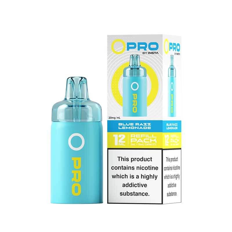 Blue Razz Lemonade Insta O Pro Prefilled Vape Pod + Refill - Vapeslough