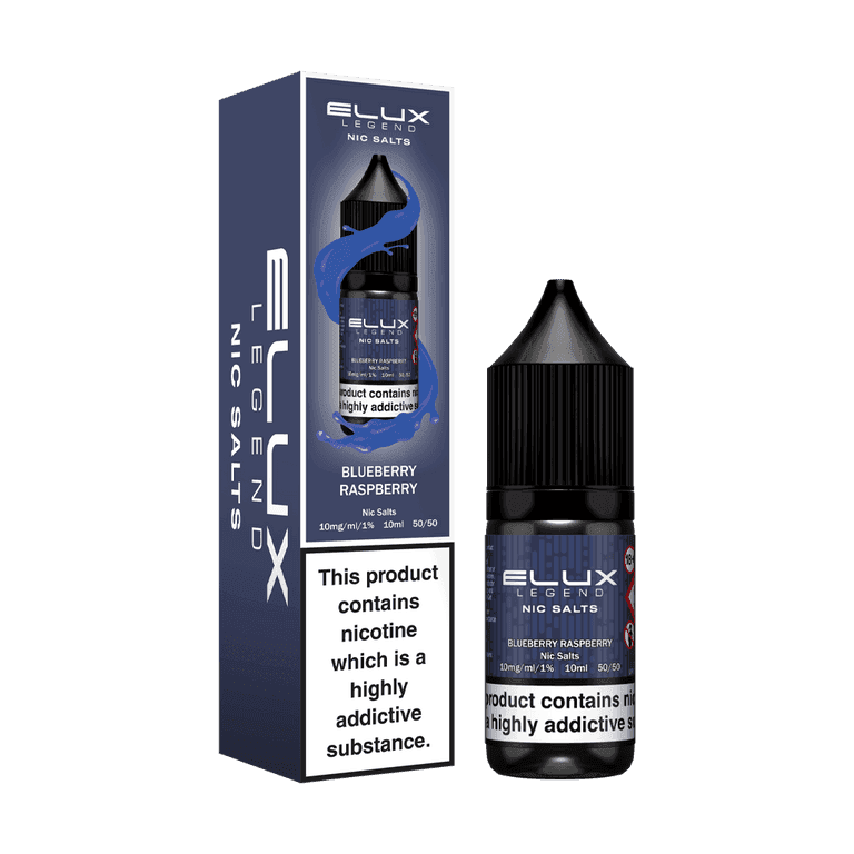 BLUEBERRY RASPBERRY 10ML NIC SALT BY ELUX LEGEND 10MG(1%) | 20MG(2%) - Vapeslough