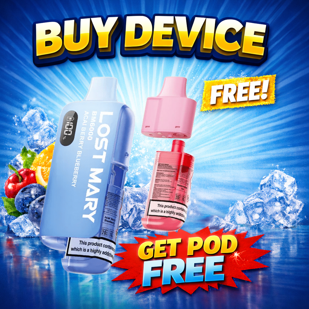 LOST MARY BM6000 v2 DEVICE + POD PROMOTION