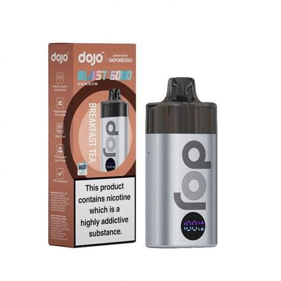 BREAKFAST TEA - VAPORESSO DOJO BLAST 6000 PRE-FILLED VAPE KIT - Vapeslough
