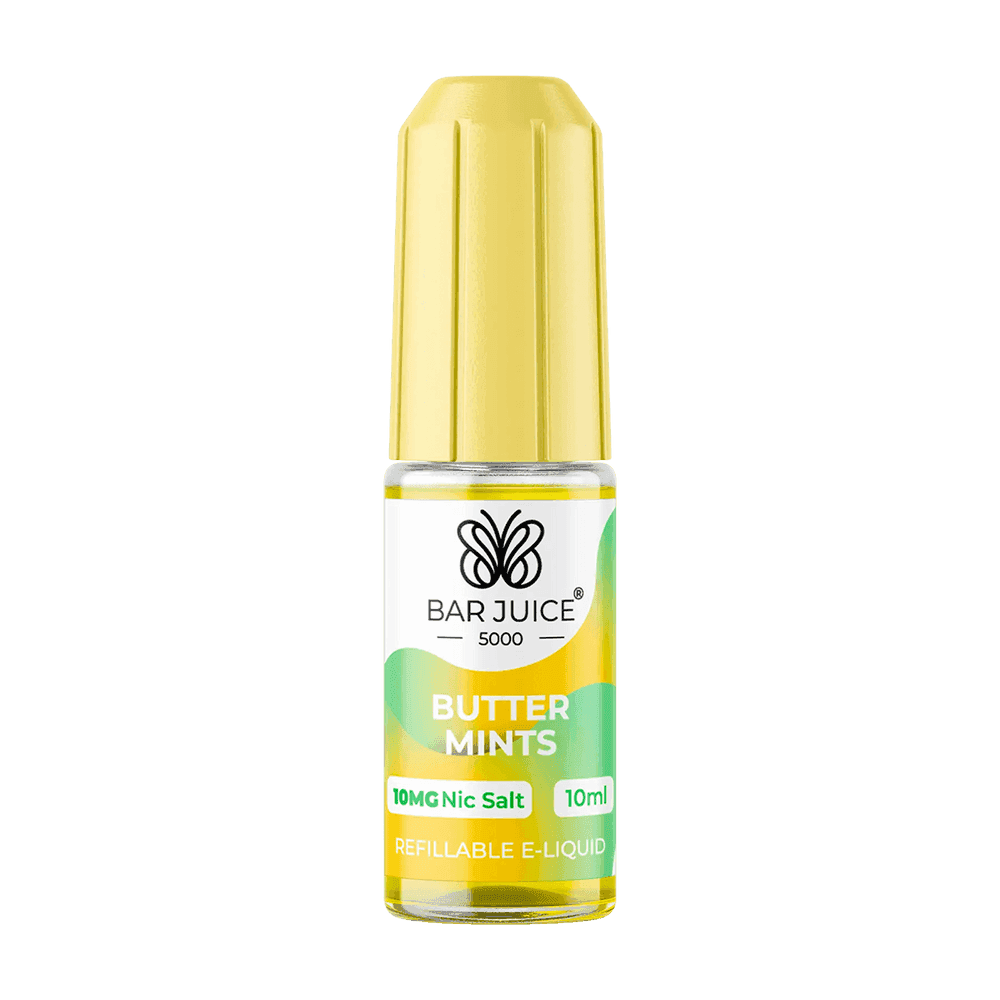 BUTTER MINT 10ML E LIQUID NICOTINE SALT BY BAR JUICE 5000 - 5MG|10MG|20MG - Vapeslough