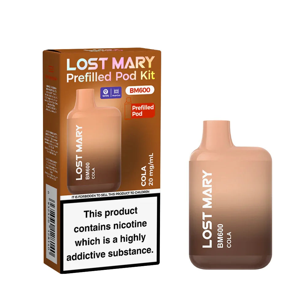 COLA - LOST MARY BM600 PREFILLED POD KIT - Vapeslough