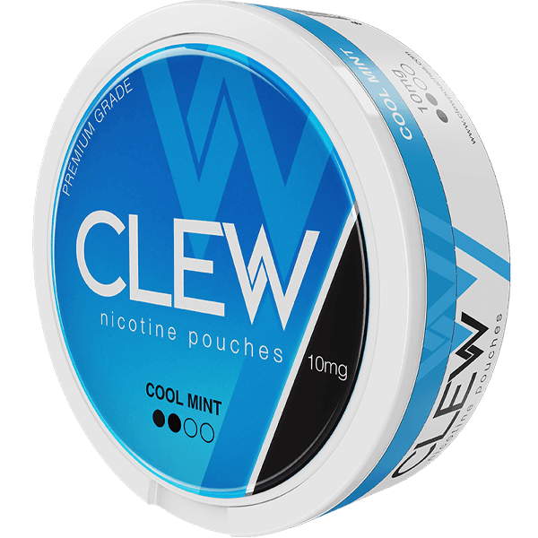 COOL MINT - CLEW NICOTINE POUCHES - 20PCS - Vapeslough