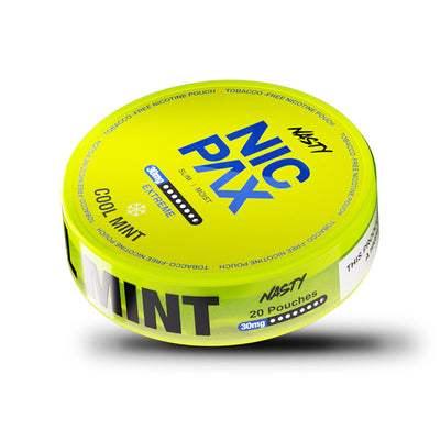COOL MINT NIC PAX NICOTINE POUCHES - 20PCS - 16MG | 30MG - Vapeslough