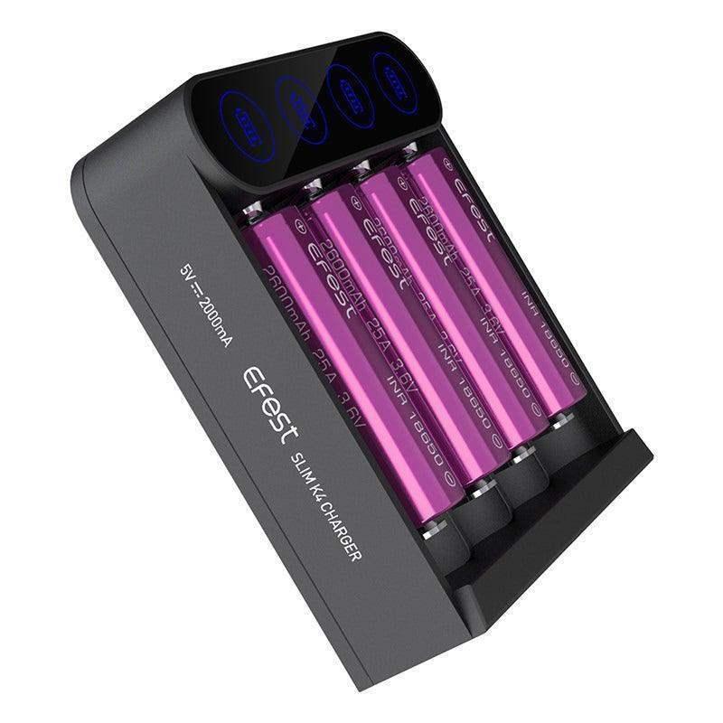 EFEST SLIM K4 BATTERY CHARGER - Vapeslough
