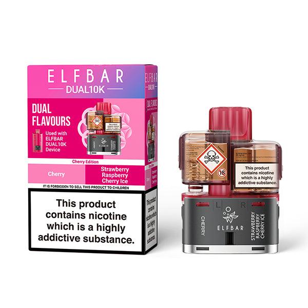 Elf Bar Dual 10k Cherry Edition Refill Pack - Vapeslough