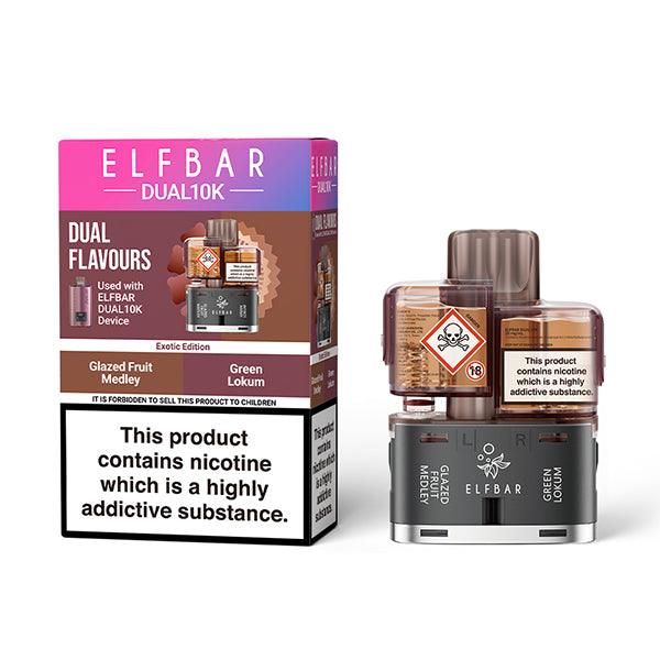 Elf Bar Dual 10k Exotic Edition Refill Pack - Vapeslough