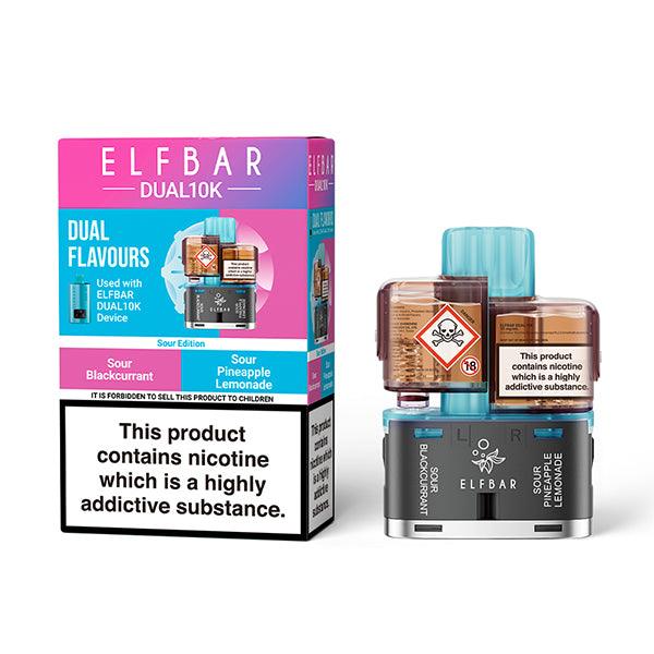 Elf Bar Dual 10k Sour Edition Refill Pack - Vapeslough