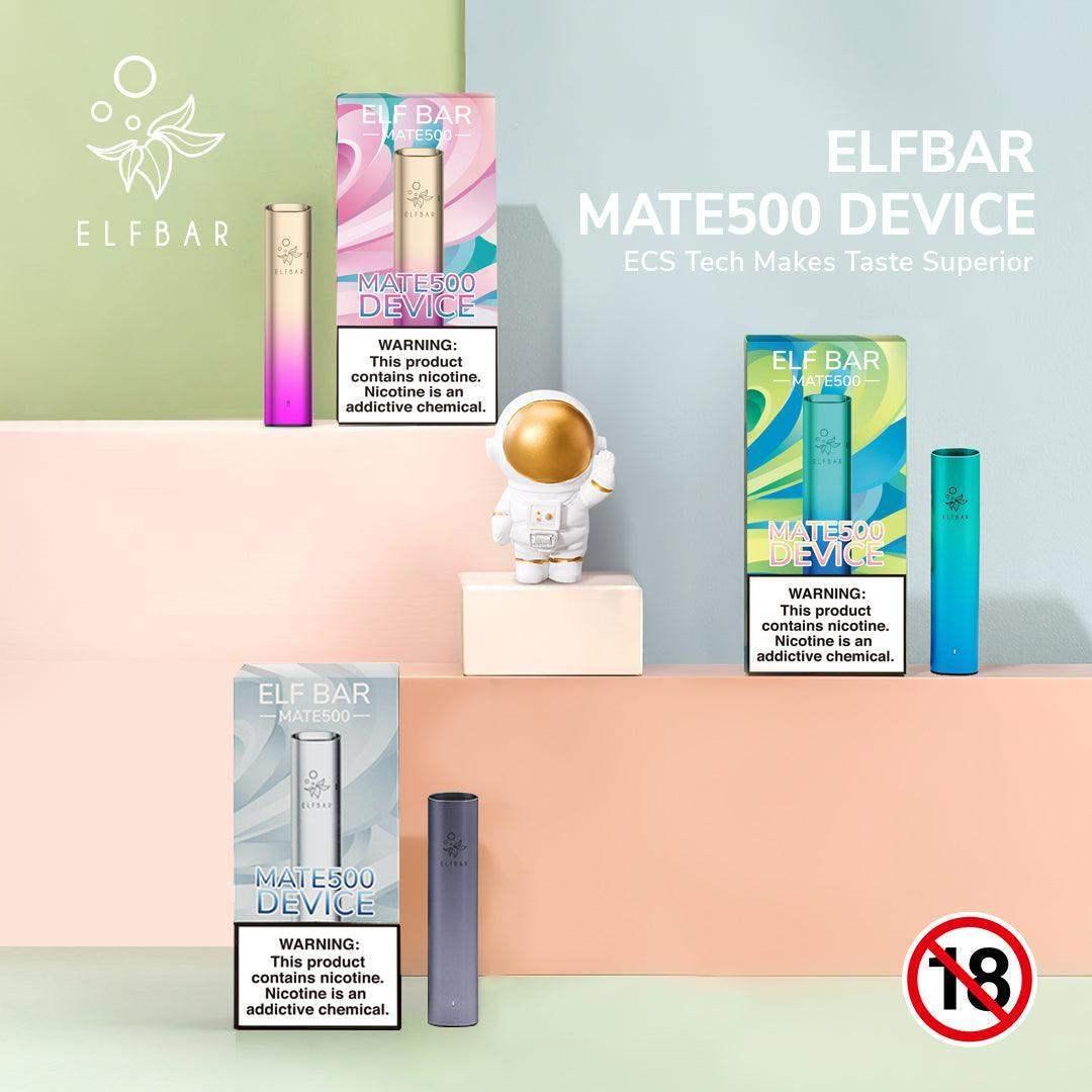 ELF BAR MATE 500 BATTERY - 500MAH - ONLY £7.95 BY ELF BAR - Vapeslough