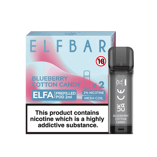 ELFA PREFILLED PODS (2PCS) - ELF BAR £3.49 - Vapeslough