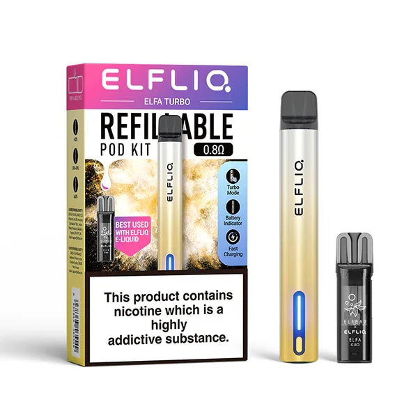 ELFA TURBO VAPE POD KIT - Vapeslough
