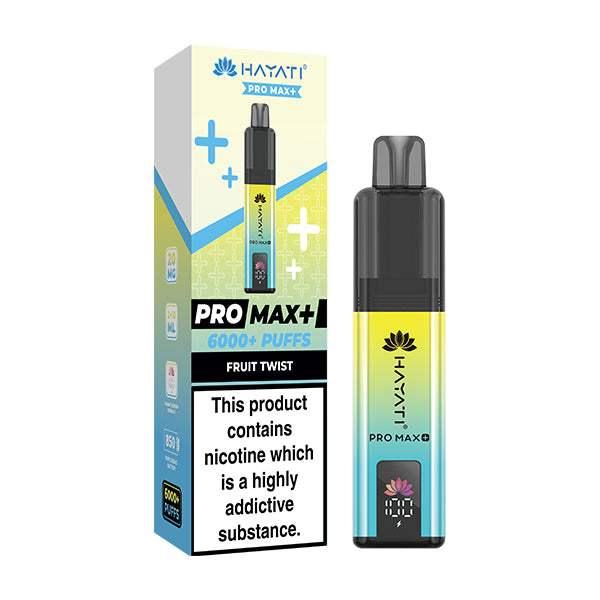 FRUIT TWIST - HAYATI PRO MAX+ DISPOSABLE VAPE - 20MG(2%) - Vapeslough