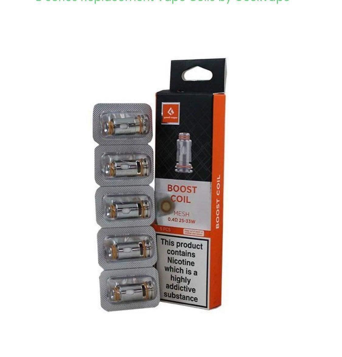 Geek Vape B Series Zeus Nano | 2 | Boost Coils - Vapeslough