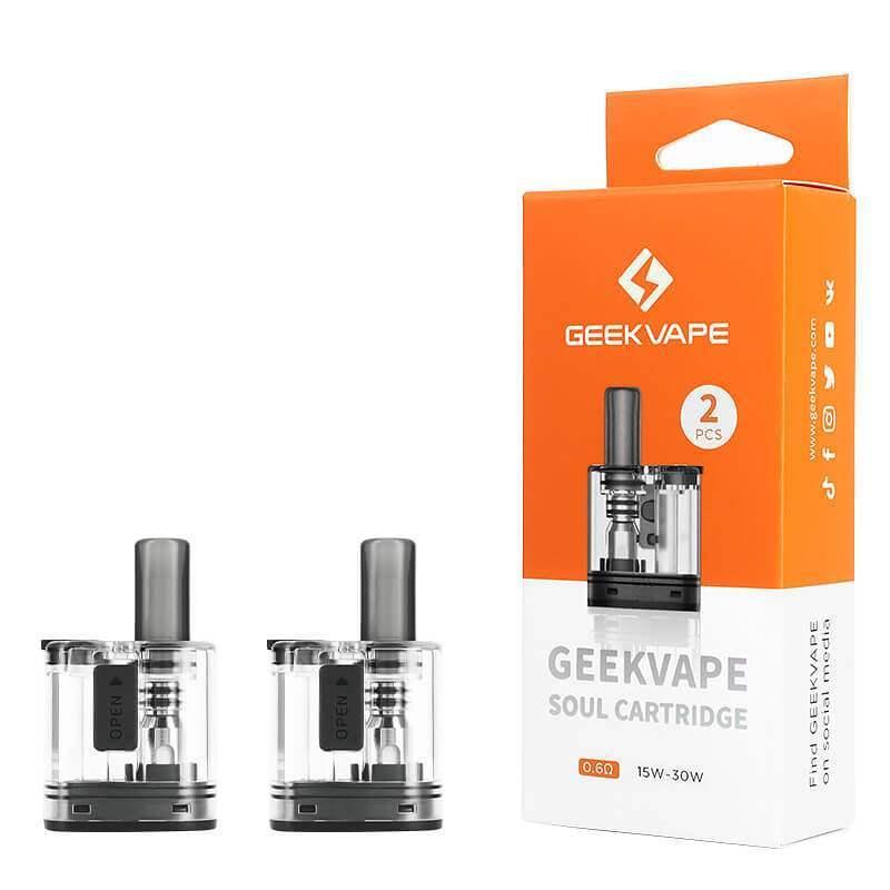 GEEKVAPE SOUL PODS CARTRIDGES - PACK OF 2 - Vapeslough