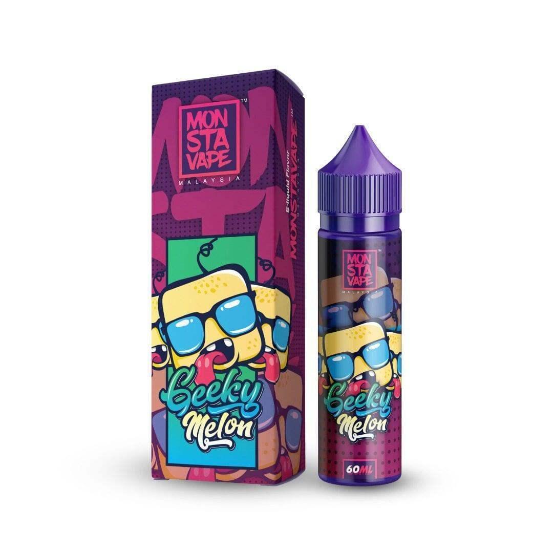 GEEKY MELON WITH MINT 50ML SHORT FILL BY MONSTA VAPE - Vapeslough