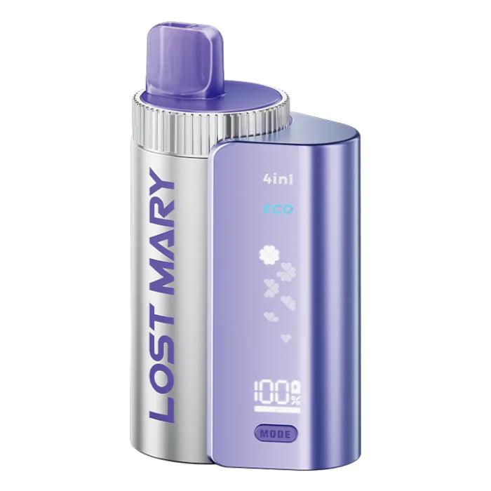 GRAPE - LOST MARY 4IN1 POD SYSTEM DEVICE KIT - 3200 PUFFS - Vapeslough