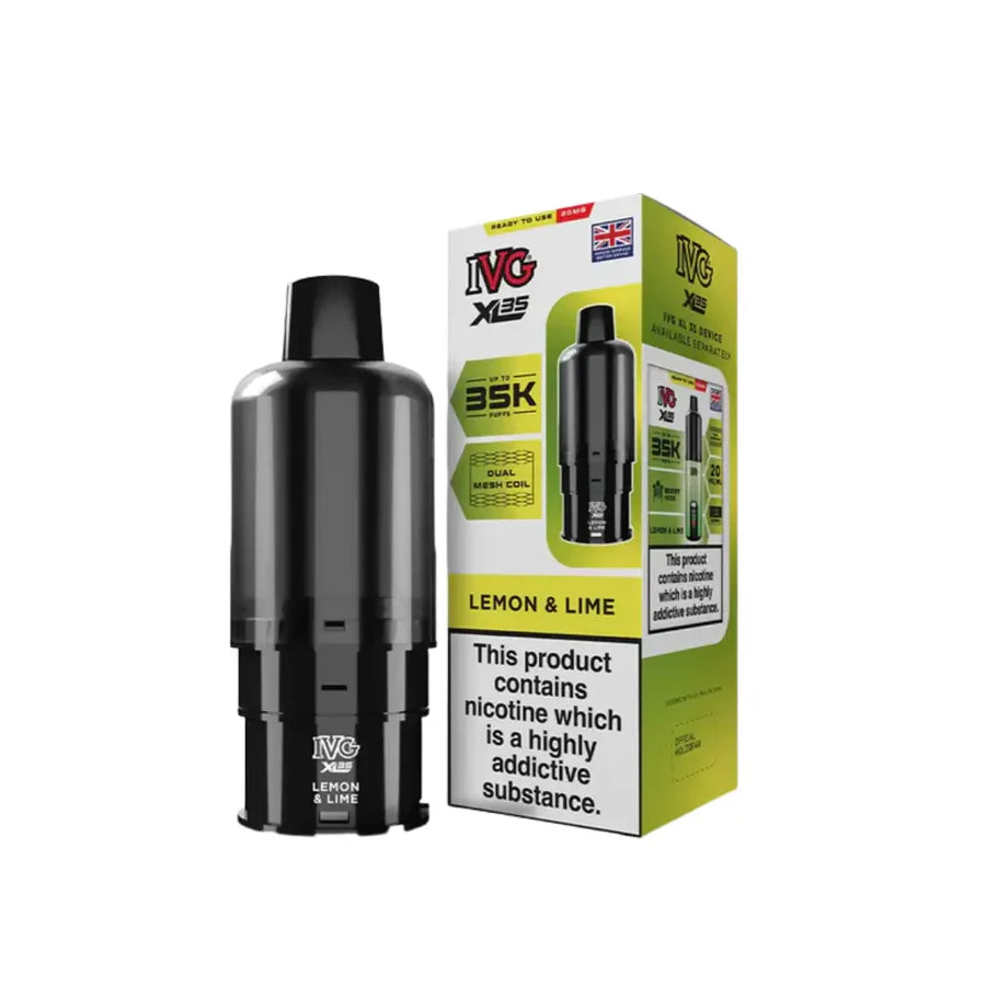 IVG XL35 Lemon & Lime Pre-Filled Pod
