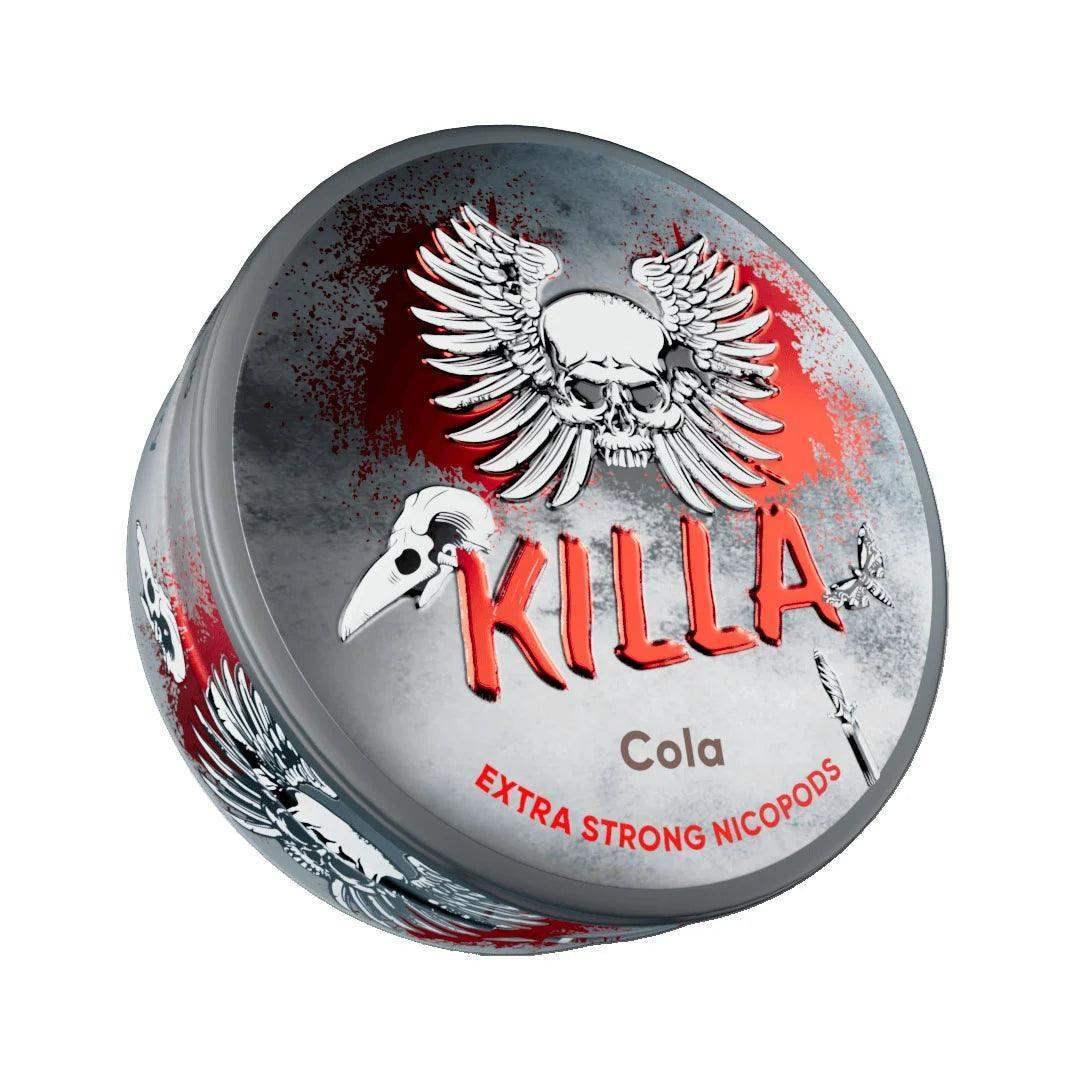 KILLA COLA NICOTINE POUCHES - 20PCS - 12.8MG - Vapeslough