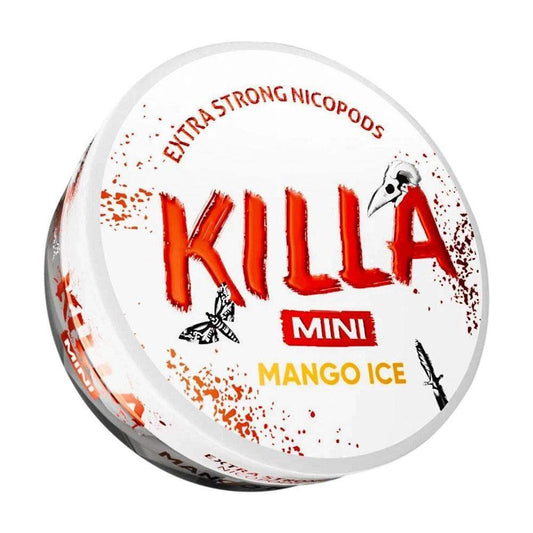 KILLA MANGO ICE NICOTINE POUCHES - 20PCS | 30PCS - 8MG | 12.8MG - Vapeslough