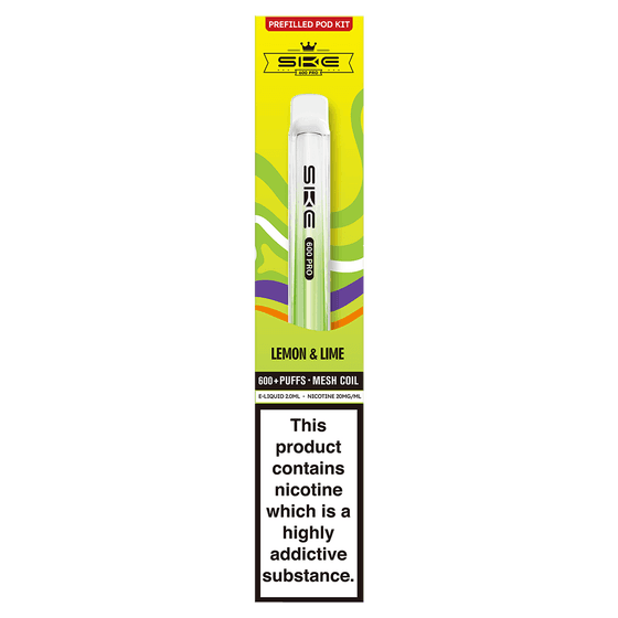 LEMON & LIME - SKE 600 PRO PREFILLED POD KIT - Vapeslough