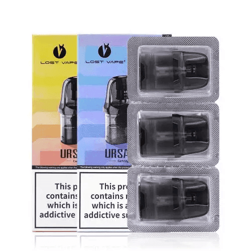 LOST VAPE URSA V2 PODS CARTRIDGES - PACK OF 3 - Vapeslough