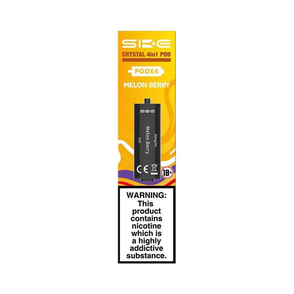 MELON BERRY - SKE CRYSTAL 4IN1 PODS - PACK OF 4 - Vapeslough