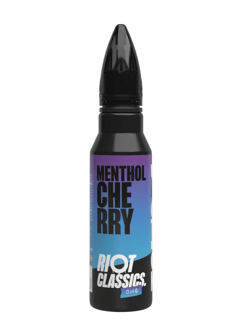 MENTHOL CHERRY - CLASSICS 50ML SHORT FILL E-LIQUID BY RIOT SQUAD - Vapeslough