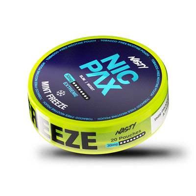 MINT FREEZE NIC PAX NICOTINE POUCHES - 20PCS - 16MG | 30MG - Vapeslough