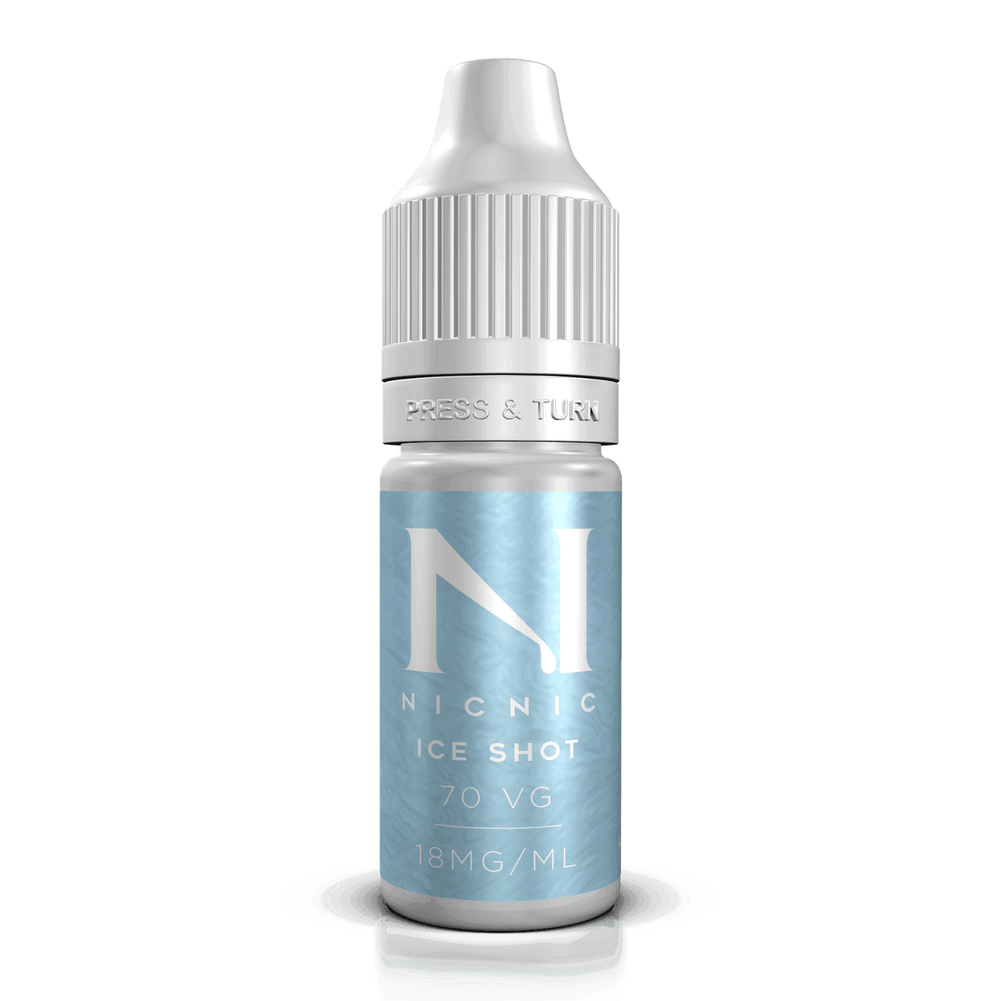 NIC NIC ICE SHOT 70VG 18MG/ML NICOTINE SHOT - Vapeslough