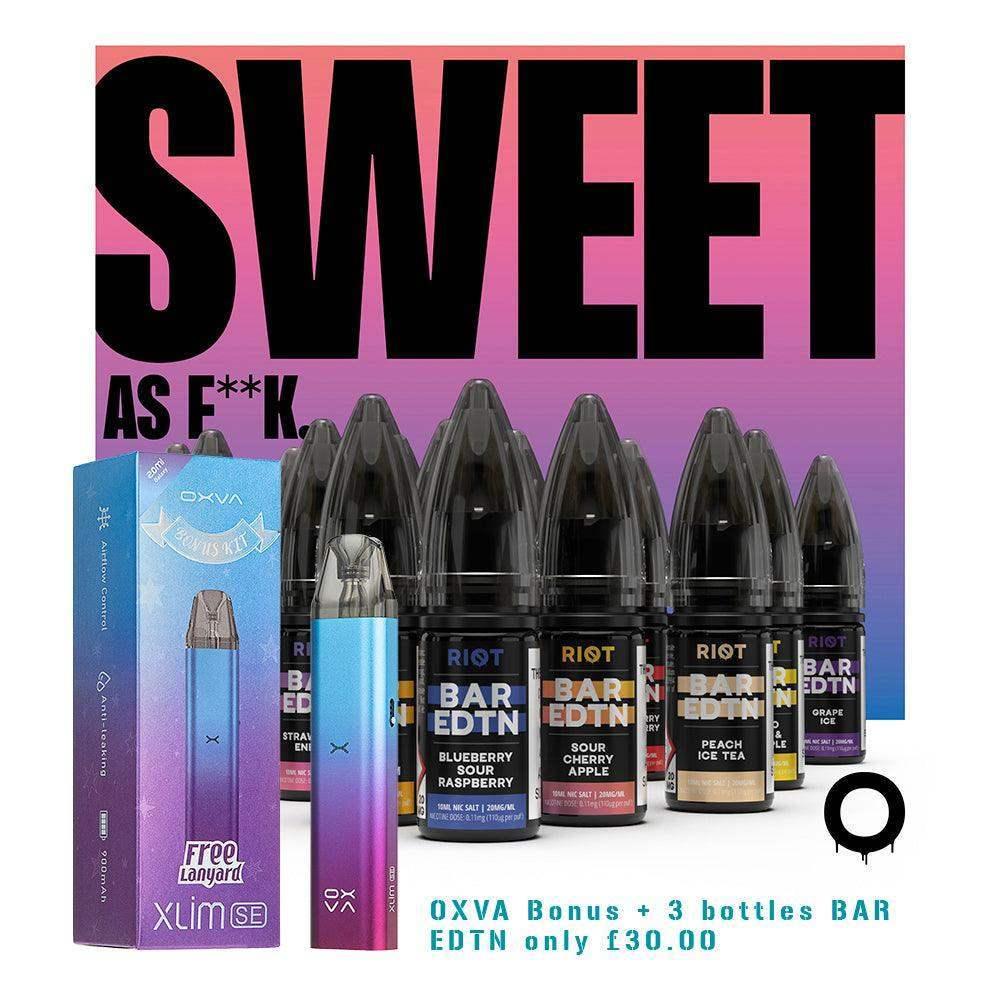 OXVA XLIM SE BONUS KIT BUNDLE - RIOT SQUAD Vapeslough OXVA XLIM SE BONUS KIT BUNDLE - RIOT SQUAD Vapeslough