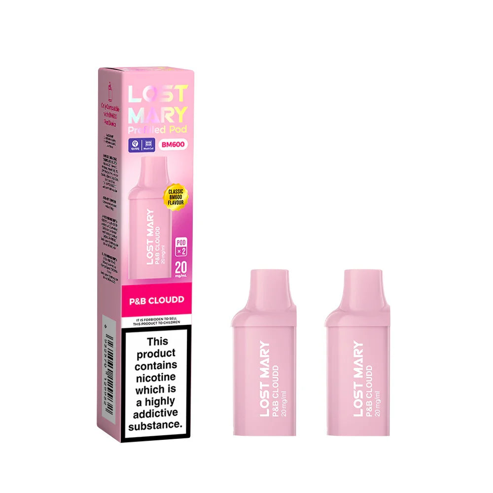 P&B CLOUD LOST MARY BM600 PODS (PACK OF 2)  Vapeslough